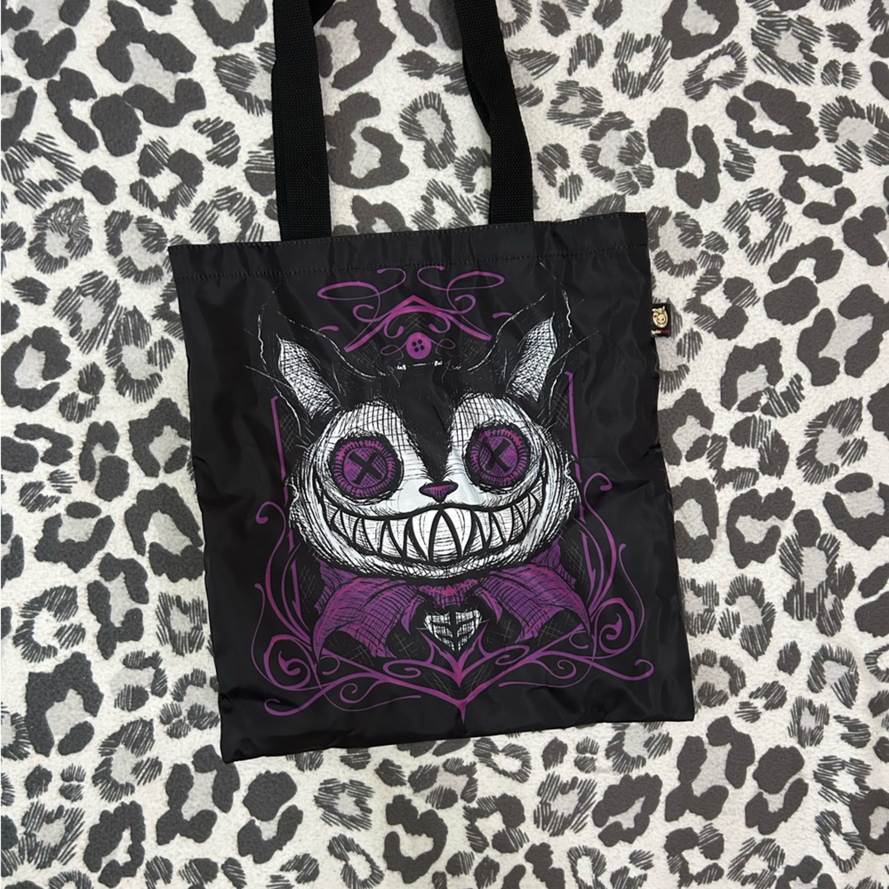 Cheshire Cat tote bag